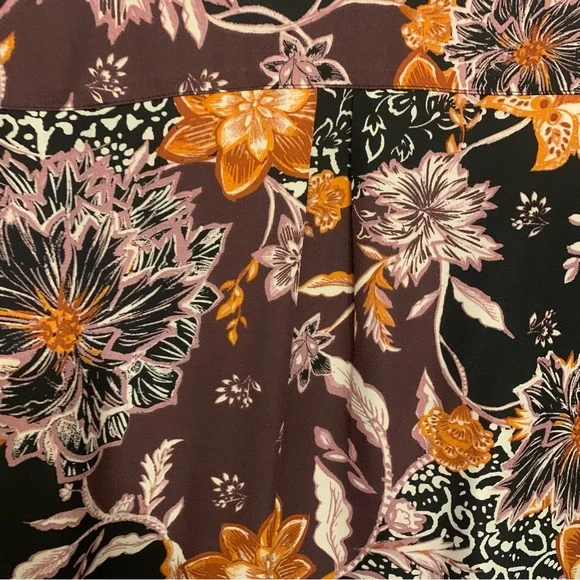 Maurices Floral Print Top Sz XL - Picture 12 of 15